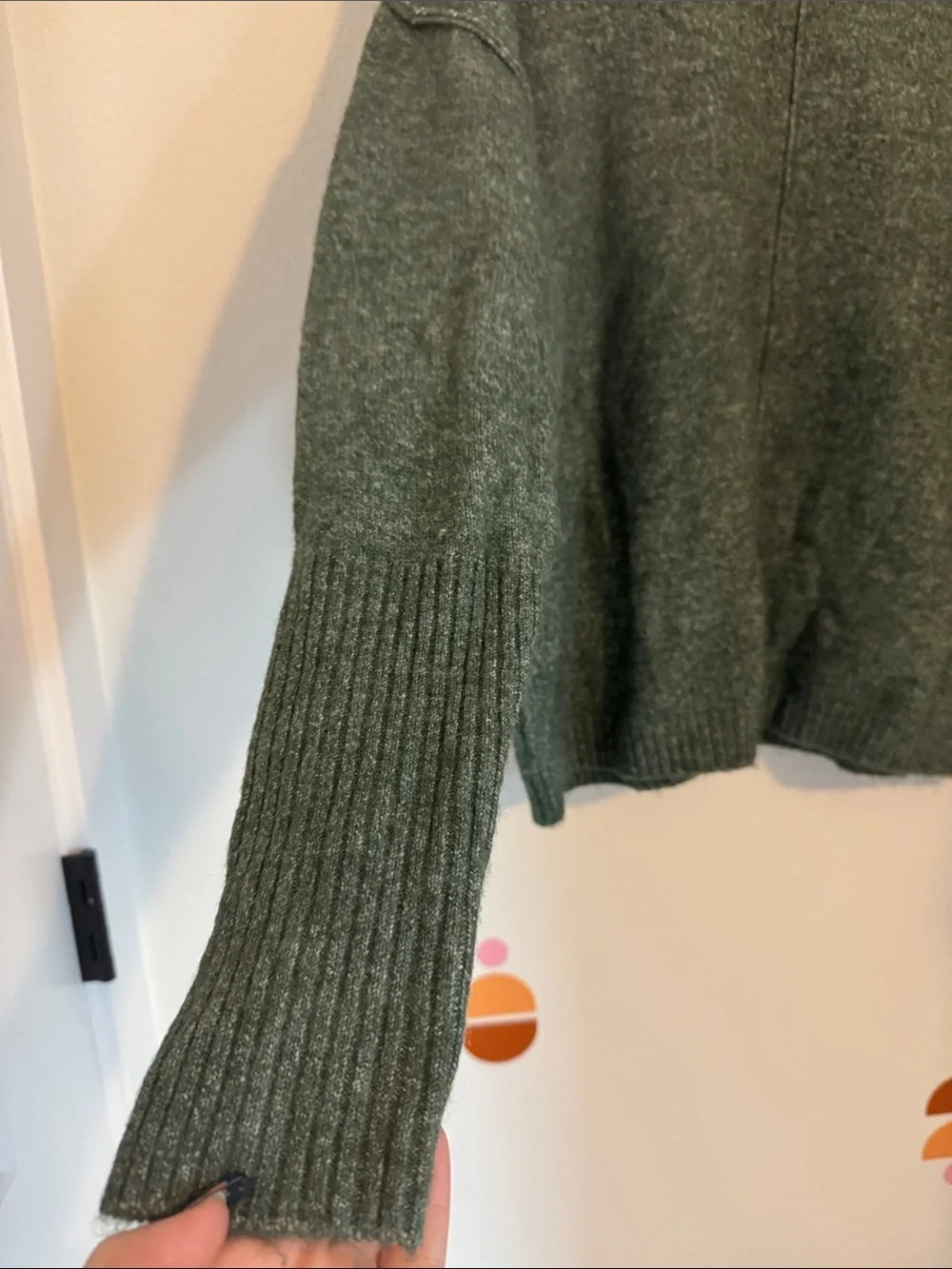 Legendary Whitetails Heathered Green Knit Crewneck N0083